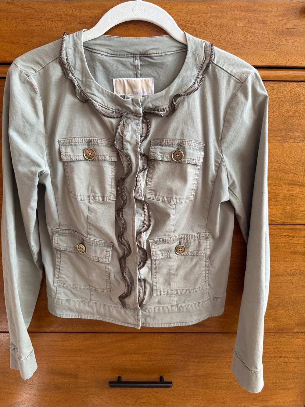 MICHAEL Michael Kors Olive Jacket 2P
